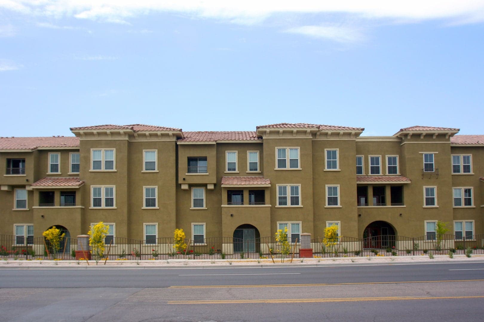 Building exterior at Senior Living at Henson Village.